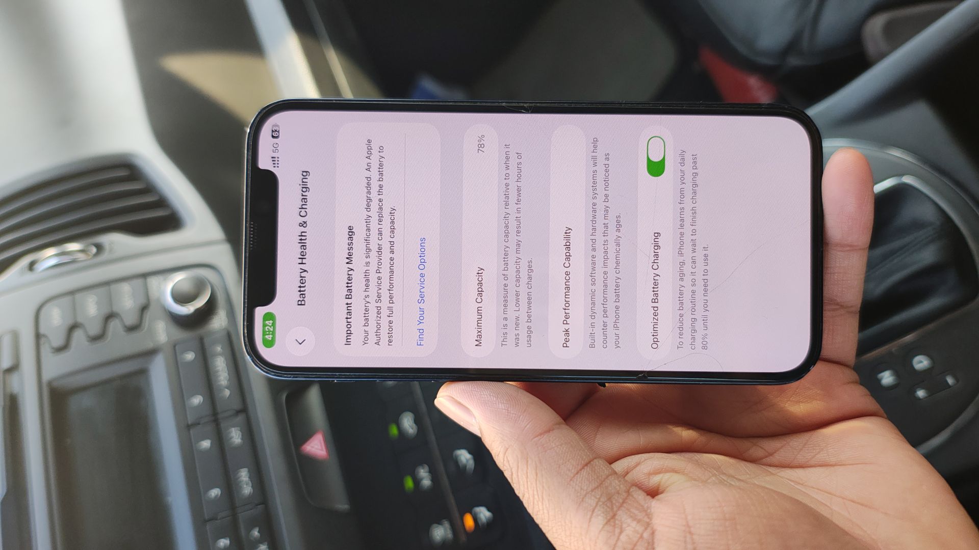 آيفون Apple iPhone 12 128GB Navy Blue - مستعمل - Image 2