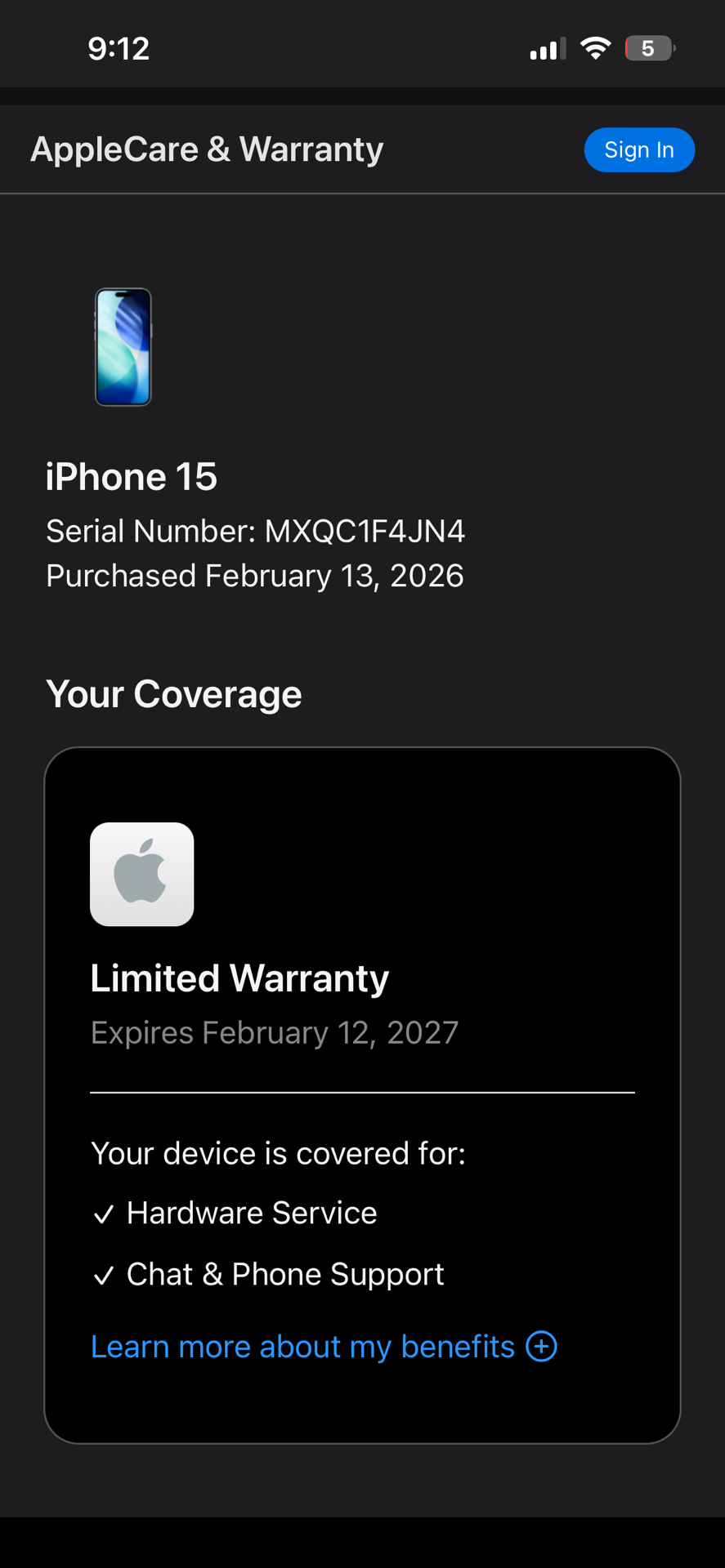 Brand new iPhone 15 under warranty  - Image 8