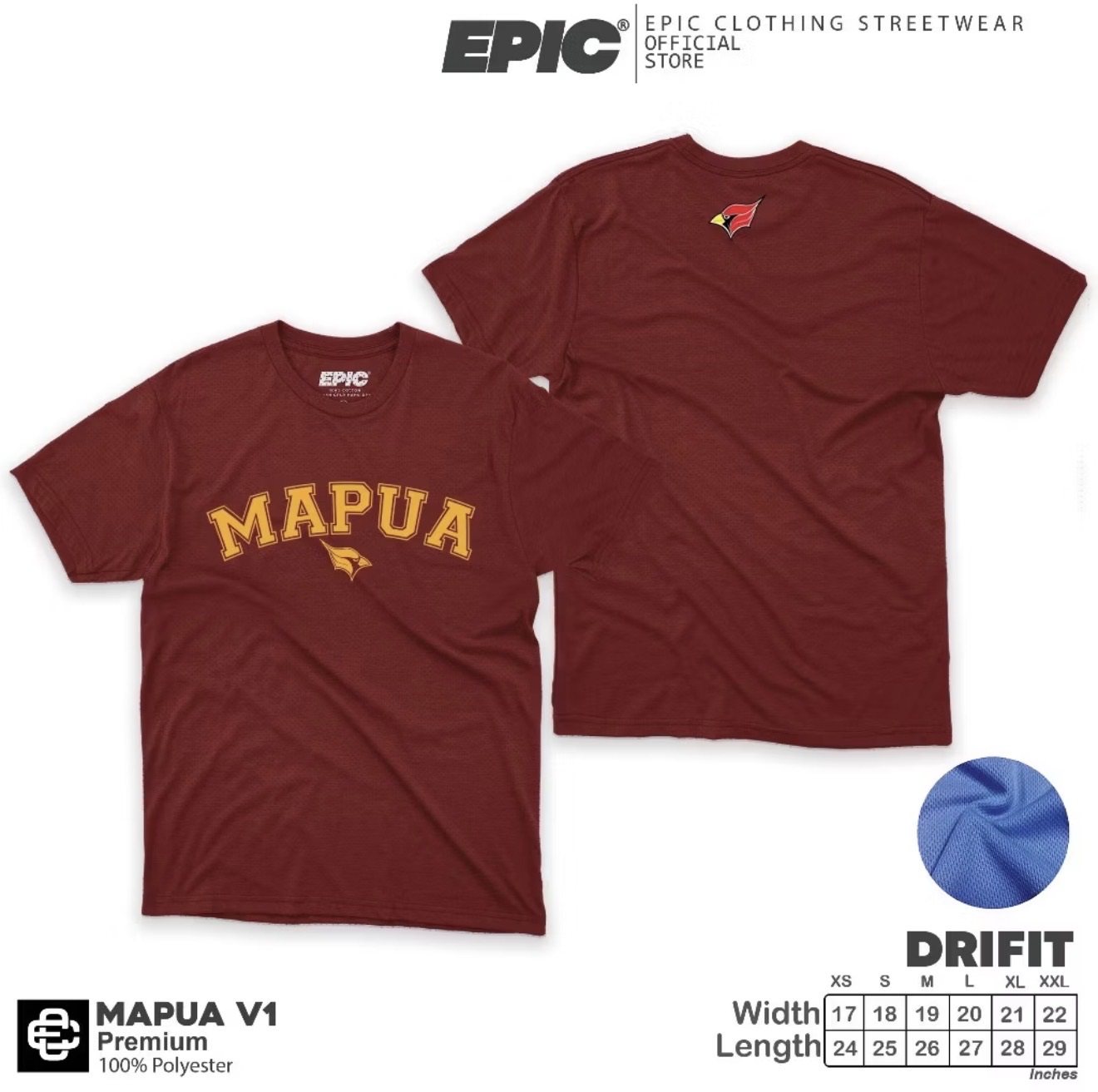 Brand New MAPUA drifit shirt (2XL) - Image 7