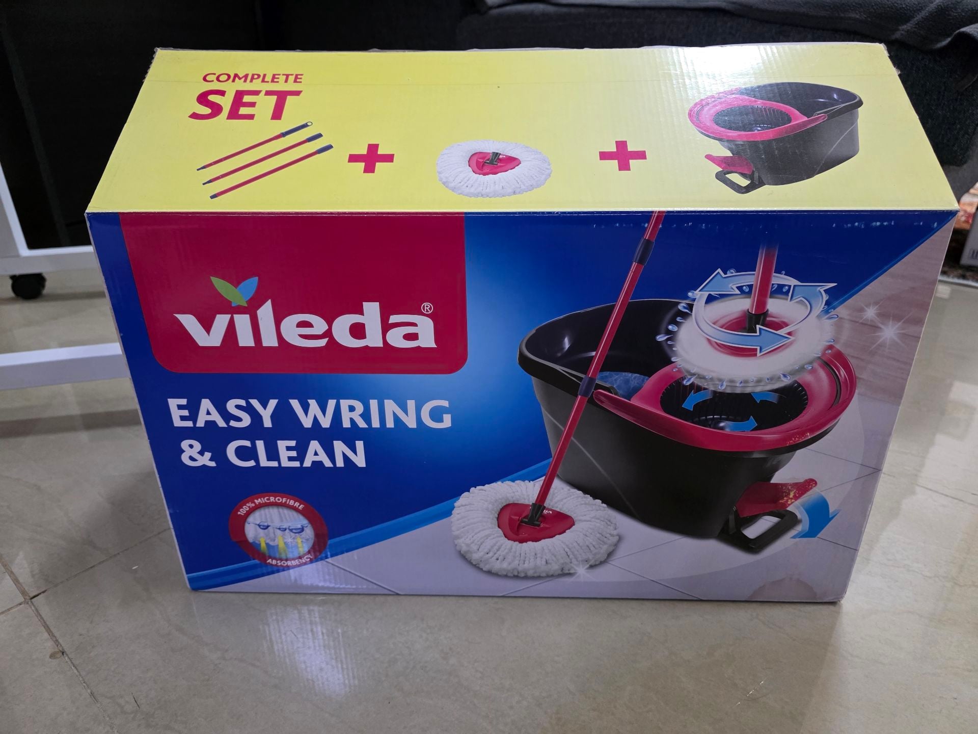Vileda mop and bucket - Image 1