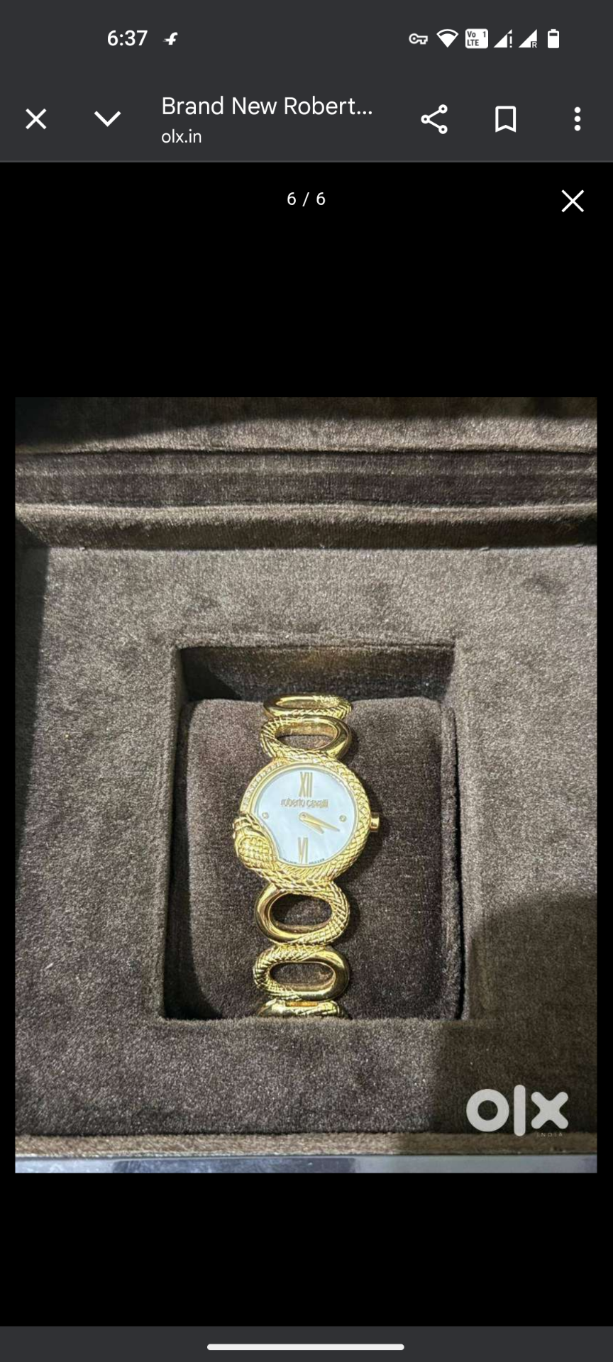 Brand New Unused Roberto Cavalli Watch for Women - Image 6