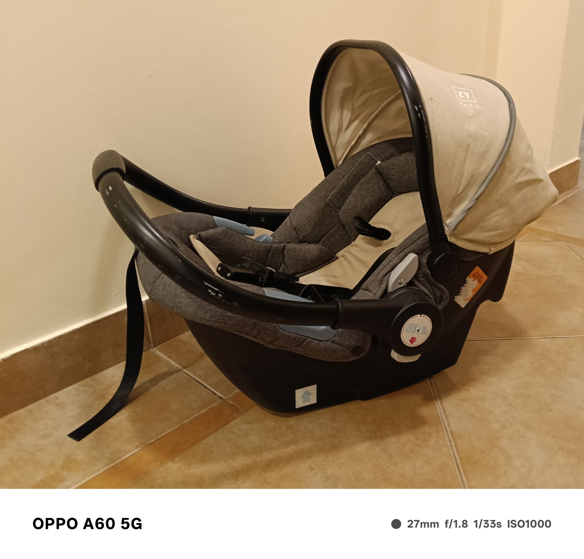 Baby Stroller ZY – Stroller + Bed Mode + Car Seat + Storage Basket - Image 3