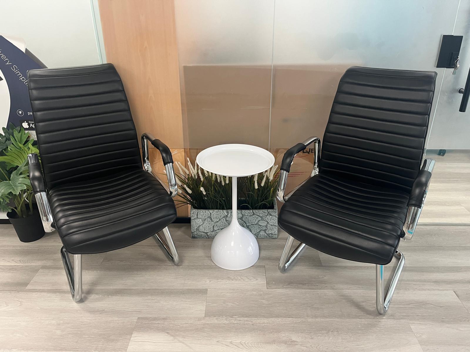 Soft Leather Office Chairs - Image 1
