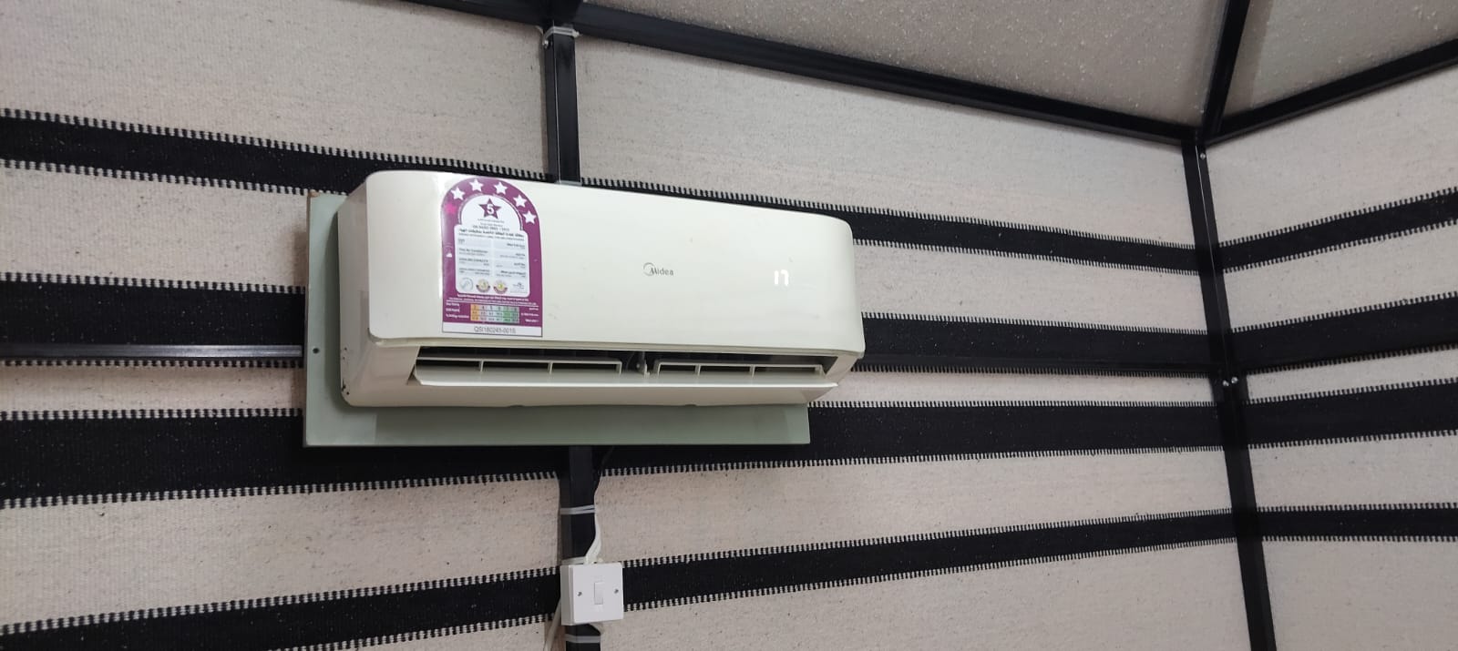 Midea split ac 1ton like new - Image 3