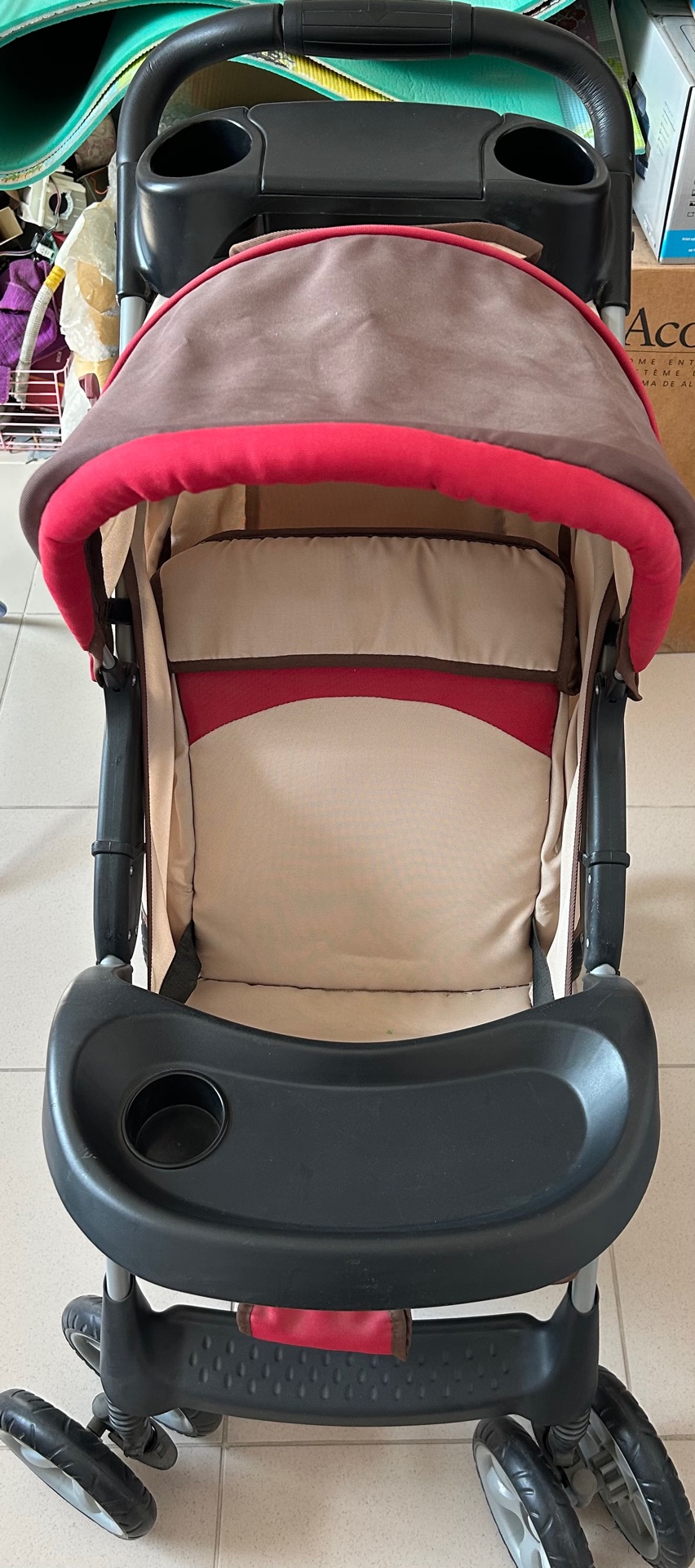 Juniors Pram and Chicco Baby Walker  - Image 4