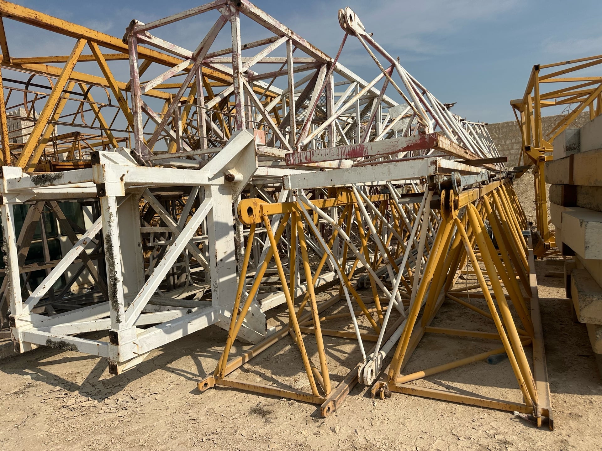 LIEBHERR  100LC & Raimondi MR 108+3 Tower Cranes. - Image 3