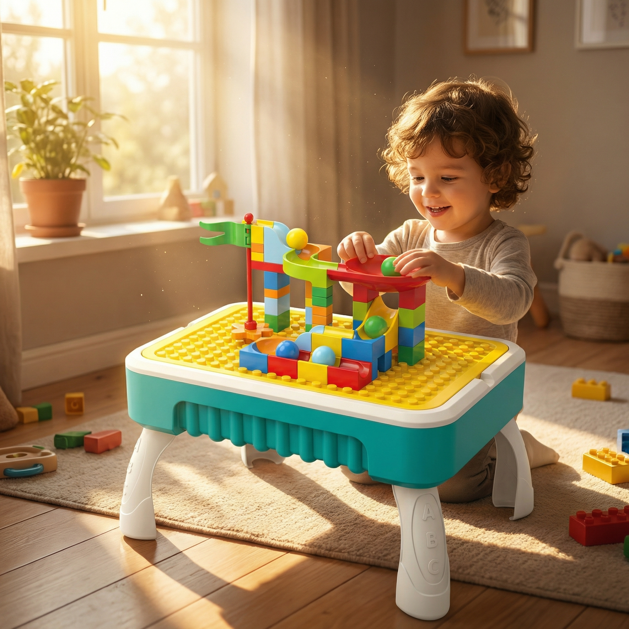 Blocks Creative Table – 58PCS - Image 2
