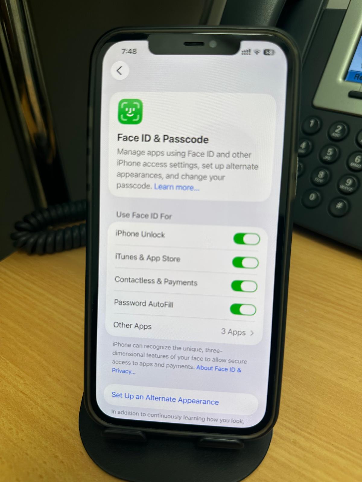 Iphone 12 pro max-128(blue) - Image 3