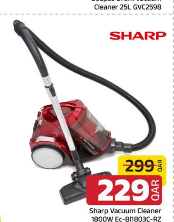 Sharp Vacuum Cleaner 1800W Ec-Bl1803C-RZ