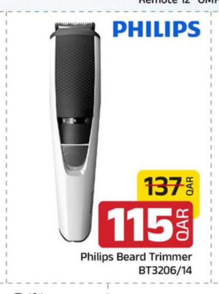 Philips Beard Trimmer BT3206/14