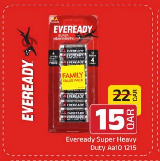 Eveready Super Heavy Duty Aa10 1215