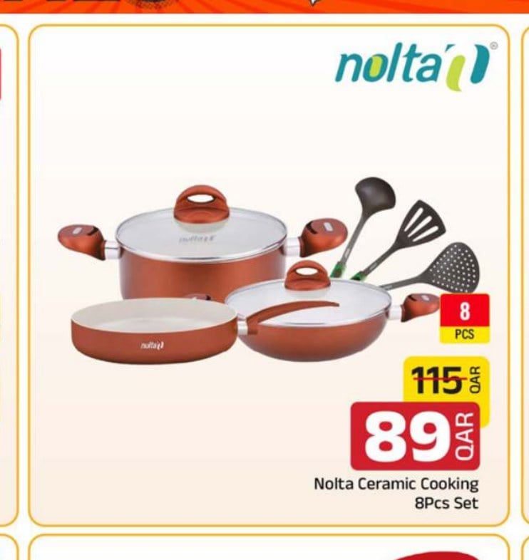 Nolta Ceramic Cooking 8Pcs Set