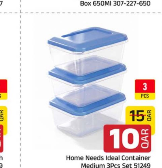 Home Needs Ideal Container Medium 3Pcs Set 51249