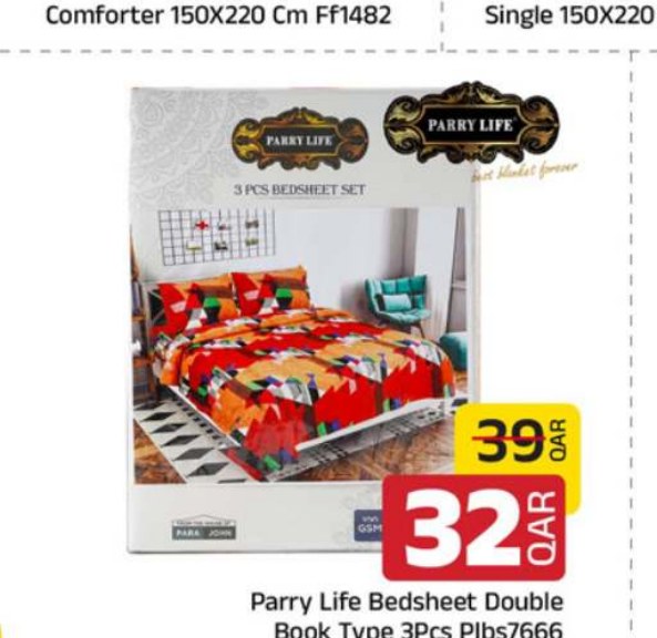 Parry Life Bedsheet Double Book Type 3Pcs Plbs7666