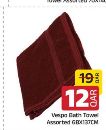 Vespo Bath Towel Assorted 68X137CM