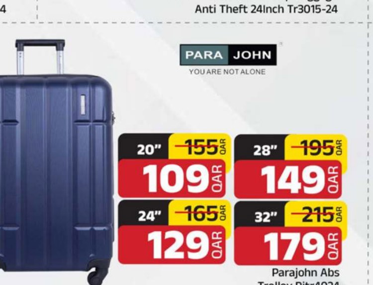 Parajohn Abs Trolley Pjtr4024 28"