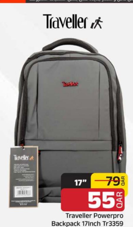 Traveller Powerpro Backpack 17Inch Tr3359