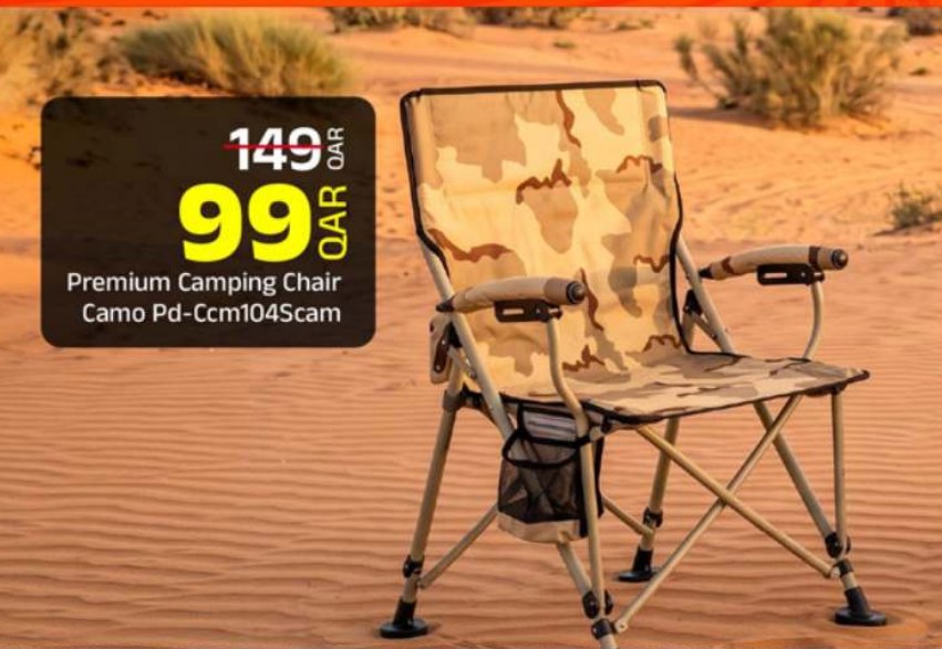 Premium Camping Chair Camo Pd-Ccm104Scam