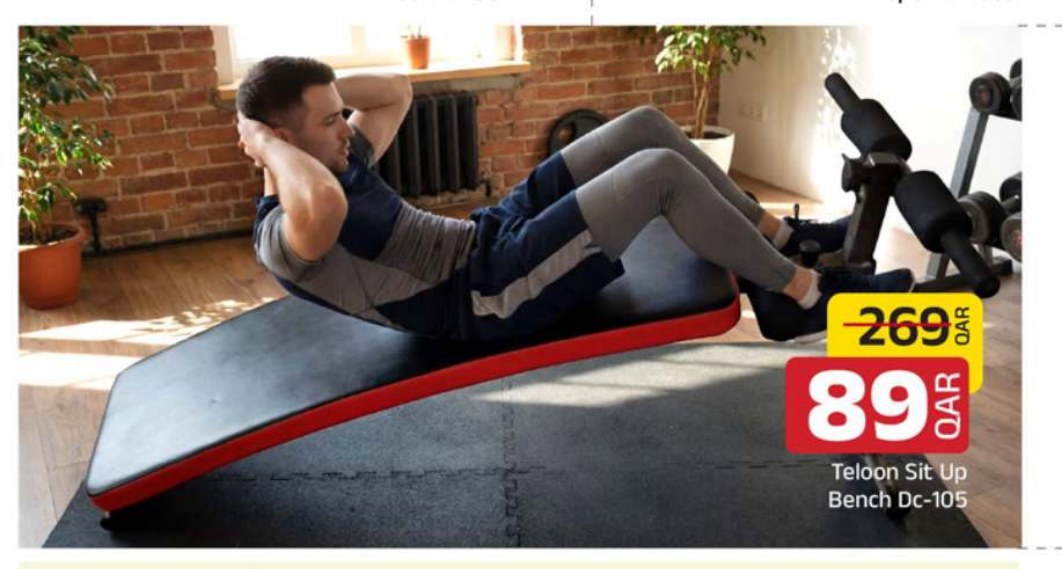 Teloon Sit Up Bench Dc-105
