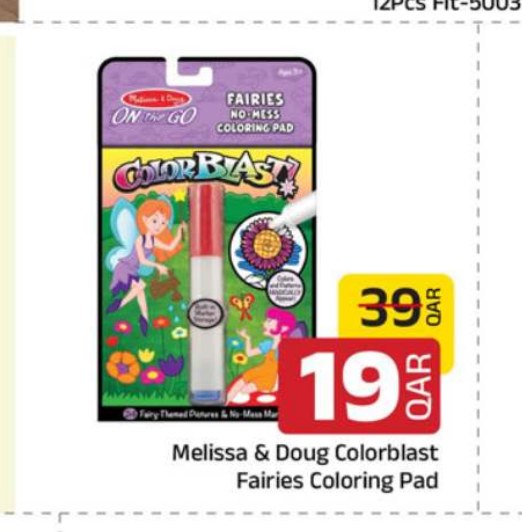 Melissa & Doug Colorblast Fairies Coloring Pad