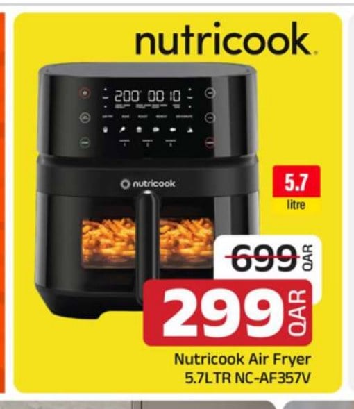 Nutricook Air Fryer 5.7LTR NC-AF357V