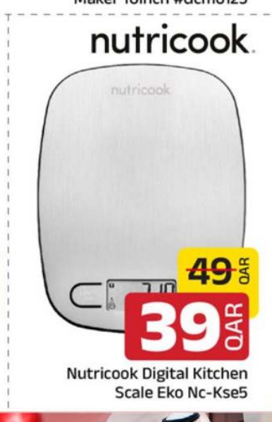 Nutricook Digital Kitchen Scale Eko Nc-Kse5