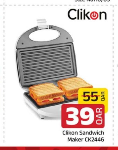 Clikon Sandwich Maker CK2446