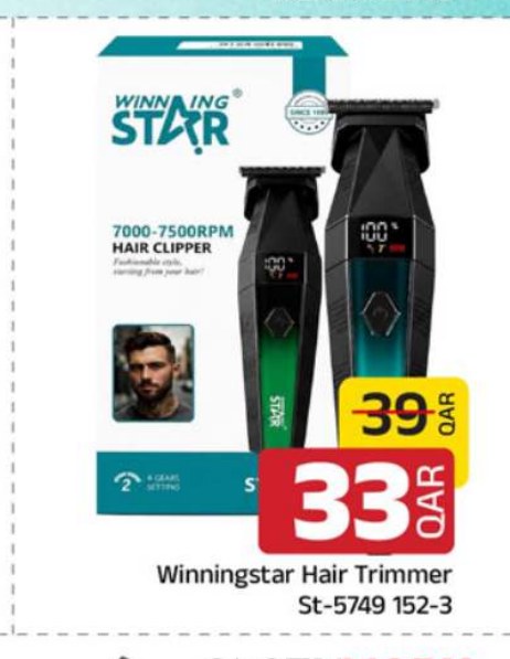 Winningstar Hair Trimmer St-5749 152-3
