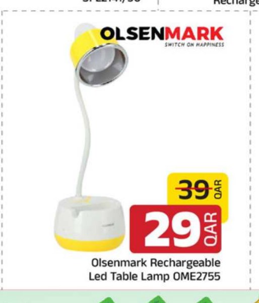 Olsenmark Rechargeable Led Table Lamp OME2755