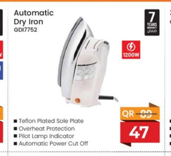 Geepas Automatic Dry Iron GDI7752