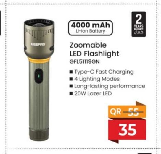 Zoomable LED Flashlight GFL51119GN