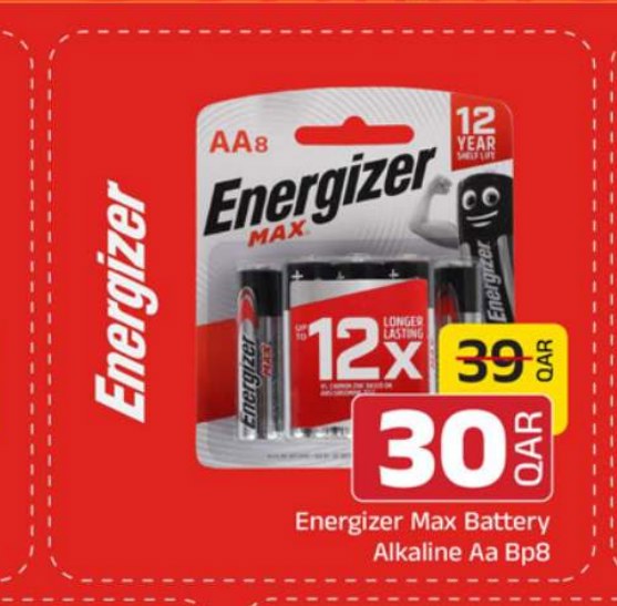 Energizer Max Battery Alkaline Aa Bp8