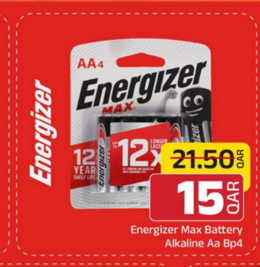 Energizer Max Battery Alkaline Aa Bp4