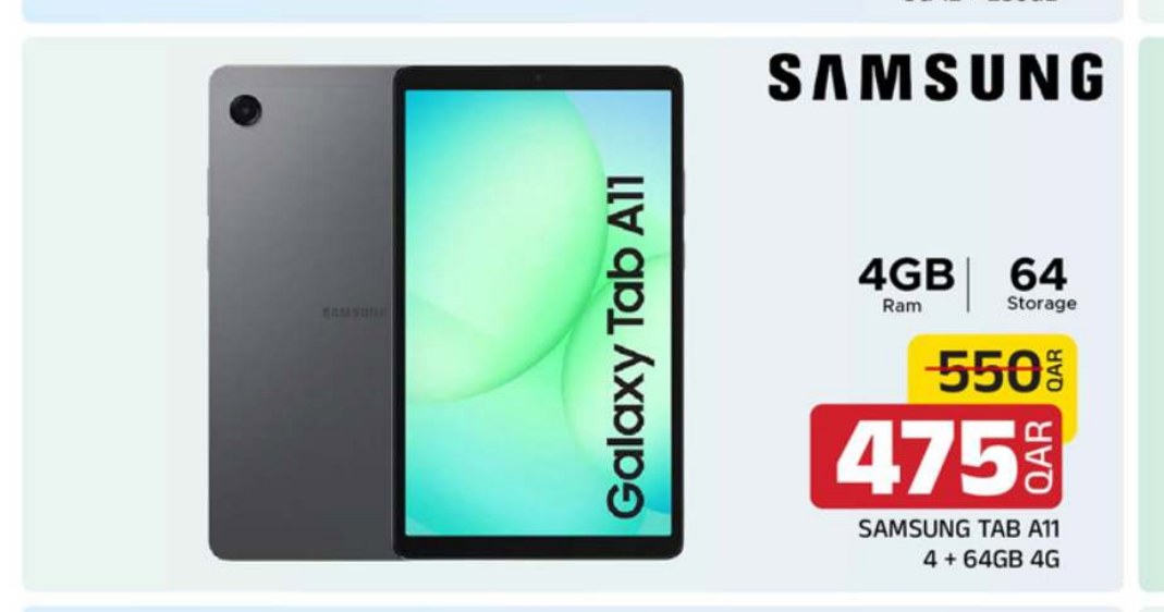 SAMSUNG TAB A11 4 + 64GB 4G