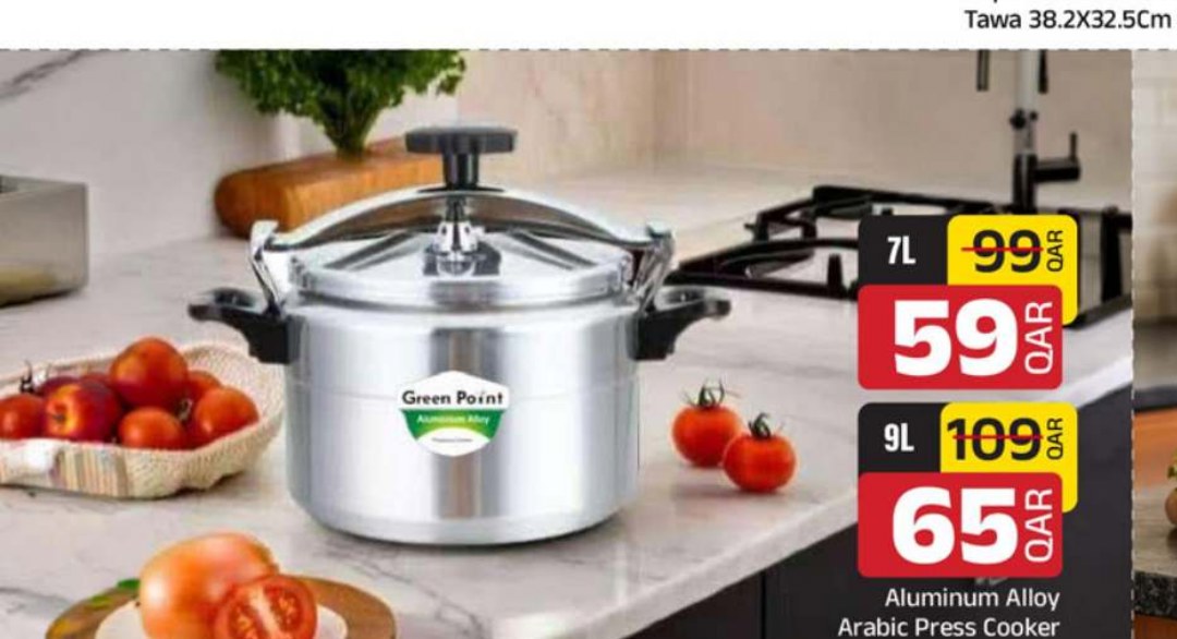 Aluminum Alloy Arabic Press Cooker 7L