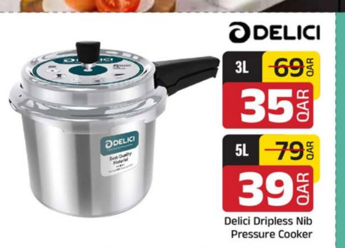 Delici Dripless Nib Pressure Cooker 5L