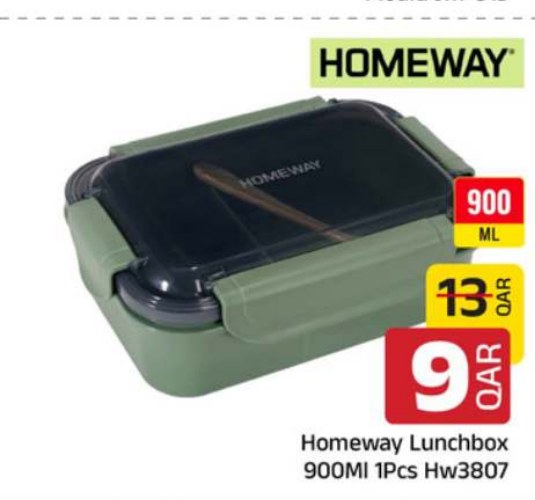 Homeway Lunchbox 900Ml 1Pcs Hw3807