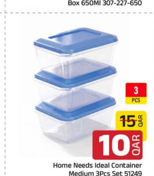 Home Needs Ideal Container Medium 3Pcs Set 51249