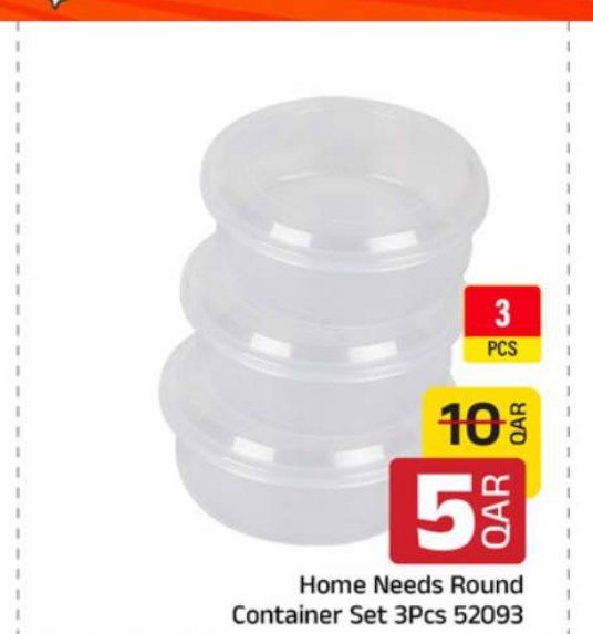 Home Needs Round Container Set 3Pcs 52093