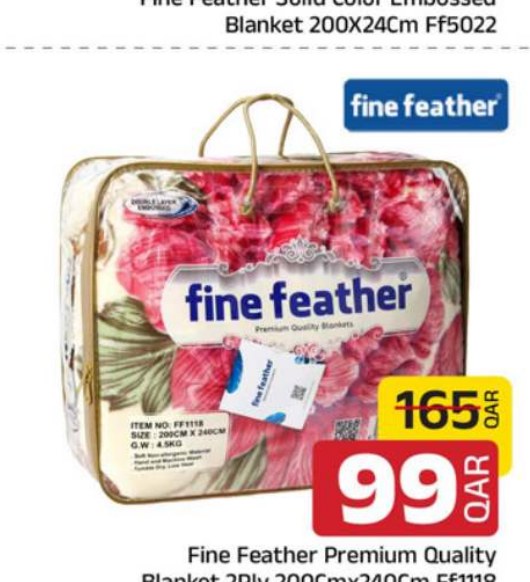 Fine Feather Premium Quality Blanket 2Ply 200CmX240Cm Ff1118
