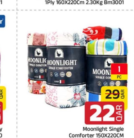 Moonlight Single Comforter 150X220CM