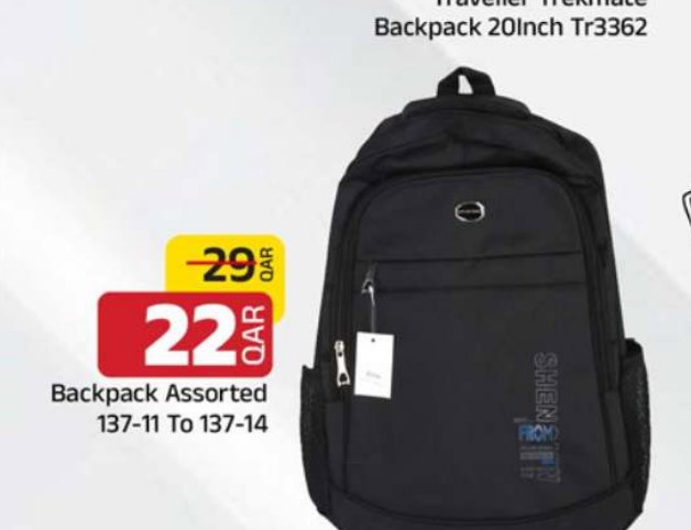 Backpack Assorted 137-11 To 137-14