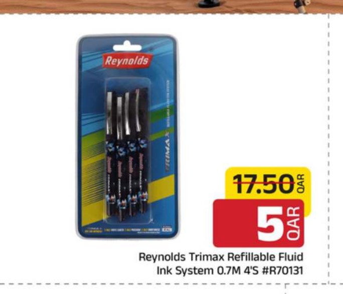 Reynolds Trimax Refillable Fluid Ink System 0.7M 4'S #R70131