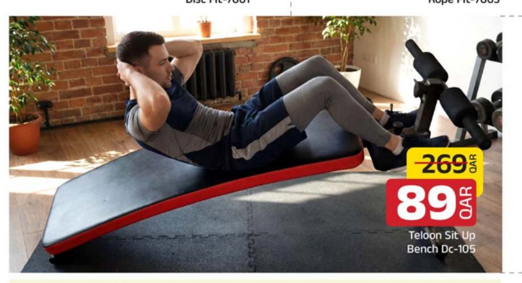 Teloon Sit Up Bench Dc-105