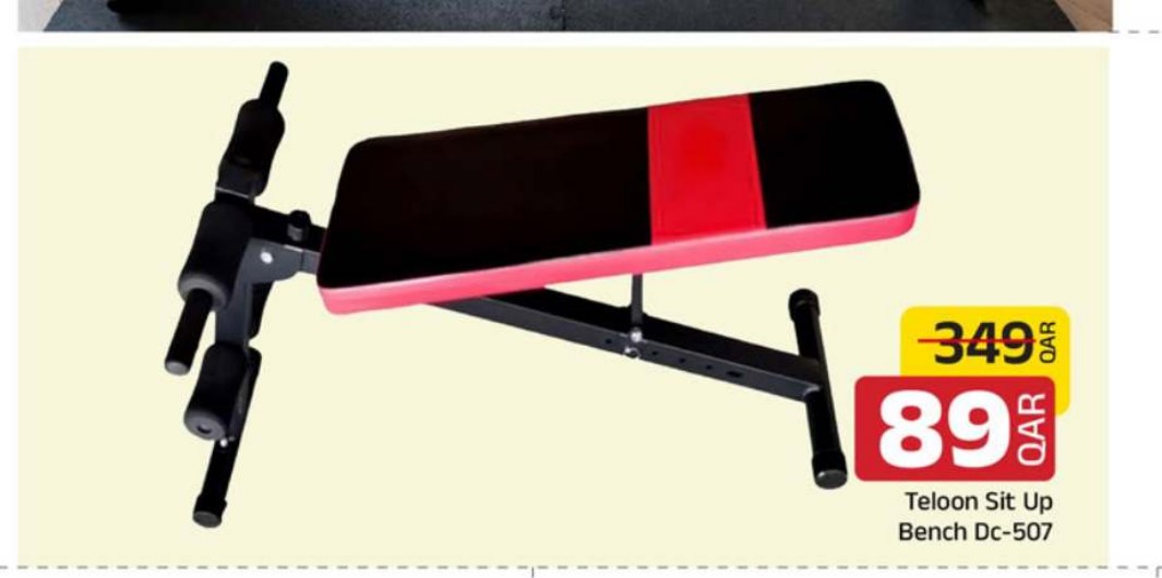Teloon Sit Up Bench Dc-507