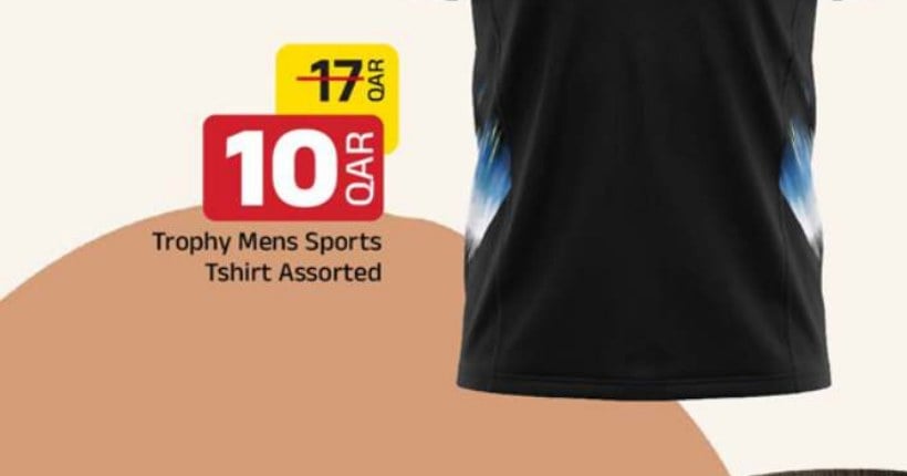 Trophy Mens Sports Tshirt Assorted