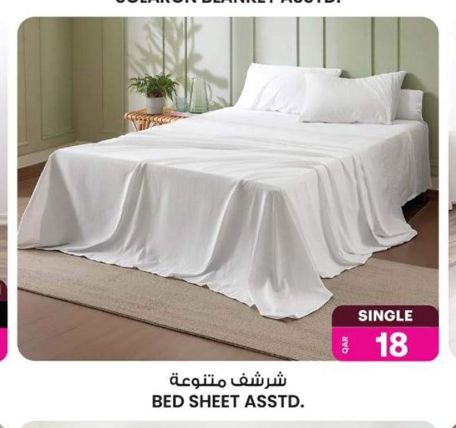 BED SHEET ASSTD. SINGLE