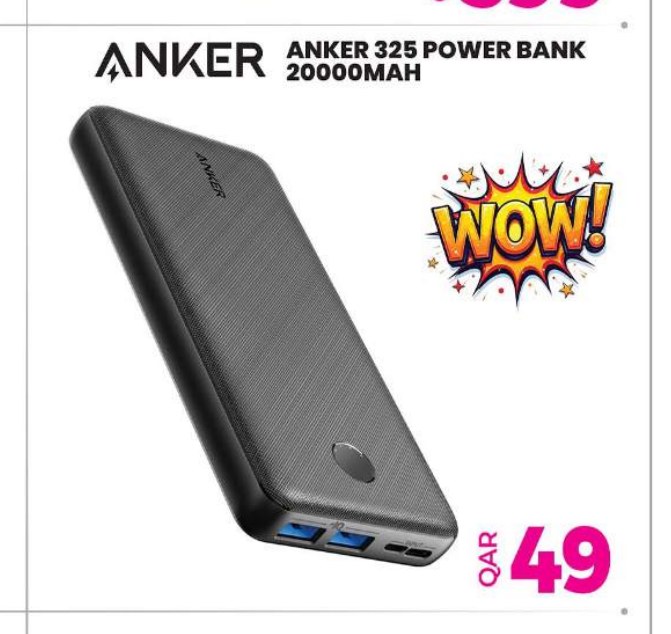 ANKER 325 POWER BANK 20000MAH