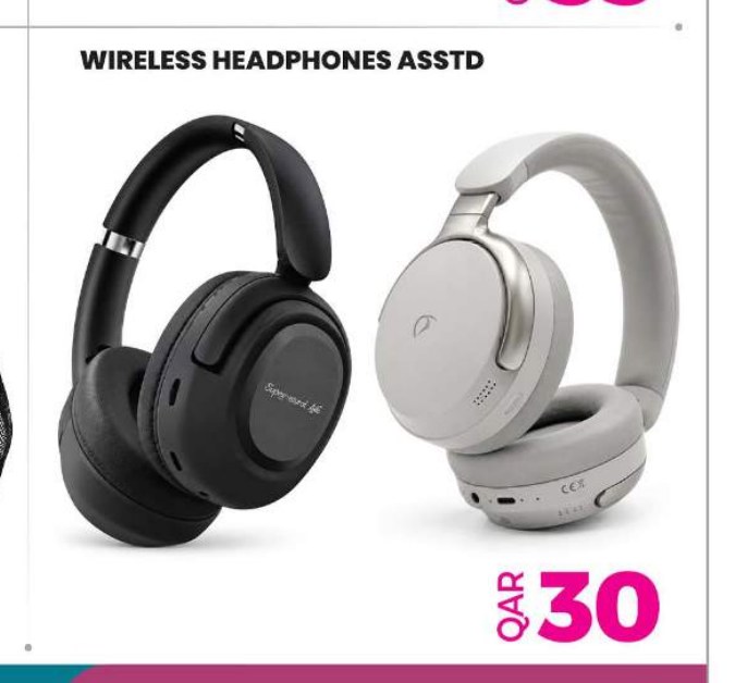 WIRELESS HEADPHONES ASSTD
