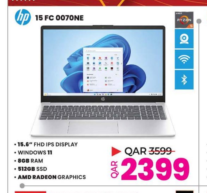HP 15 FC 0070NE Laptop